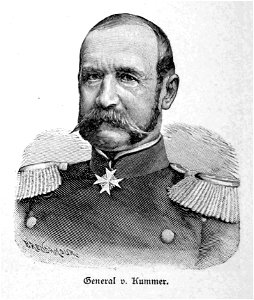 General von Kummer. Free illustration for personal and commercial use.