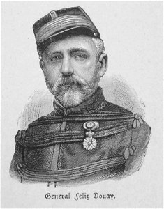 General Felix Douay. Free illustration for personal and commercial use.