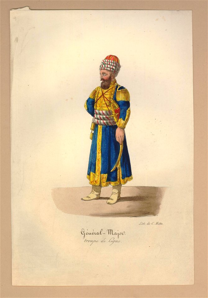 General-Major, troupe de Ligne (BM 1871,1209.2892)
