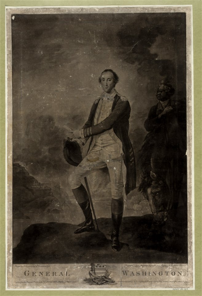 General Washington - painted by J. Trumbull Esqr. of Connecticut 1780 ; engraved by V. Green mezzotinto engraver to his Majesty & to the Elector Palatine. LCCN2004666688
