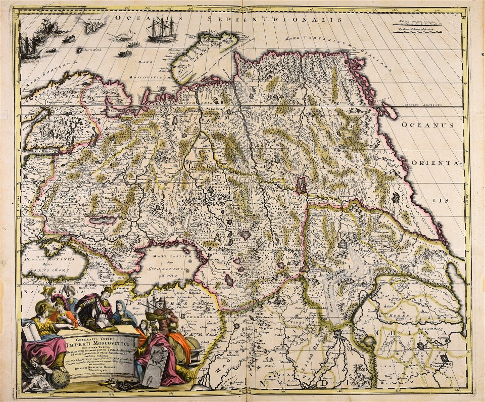 Generalis totius imperii Moscovitici novissima tabula magnam orbis terrarum partem à... - CBT 5872940