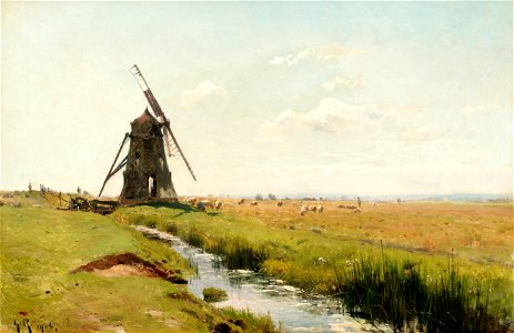 Gustaf Rydberg - Möllan' på slätten
