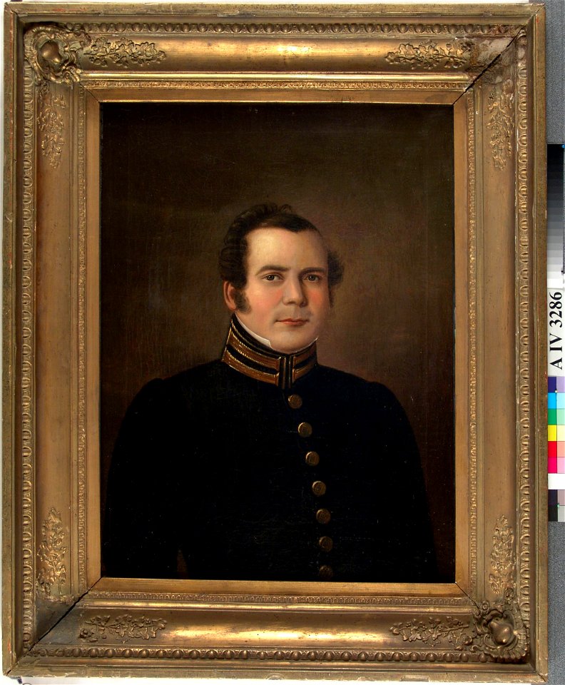 Gustaf Wilhelm Finnberg - Tilanomistaja, tuomari Albert Johan Lignell - A IV 3286 - Finnish National Gallery
