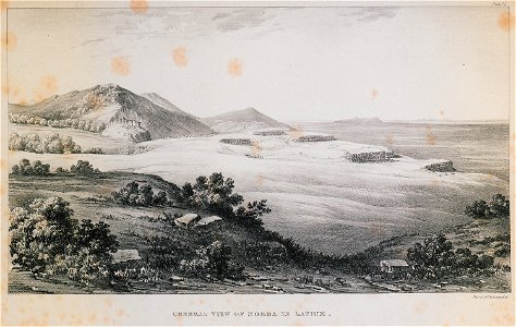General view of Norba in Latium - Dodwell Edward - 1834