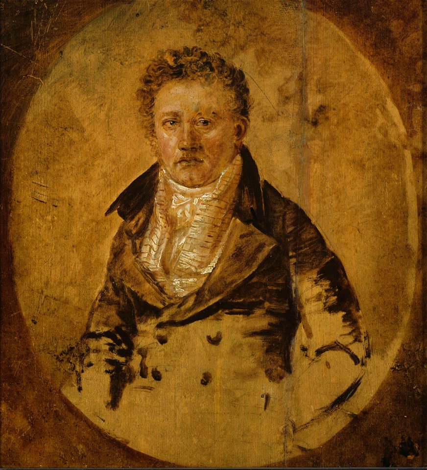 Gustaf Wilhelm Finnberg - The Customs Officer G. A. Hobin - A I 18 - Finnish National Gallery