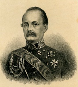 Generale Manfredo Fanti litografia