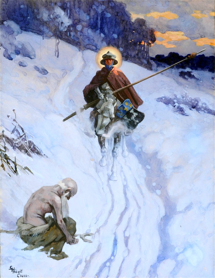 Gustav Adolf Closs, Saint Martin