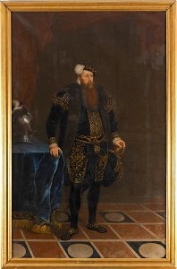 Gustav I, 1496-1560, kung av Sverige (Ulrica Fredrica Pasch) - Nationalmuseum - 109796. Free illustration for personal and commercial use.