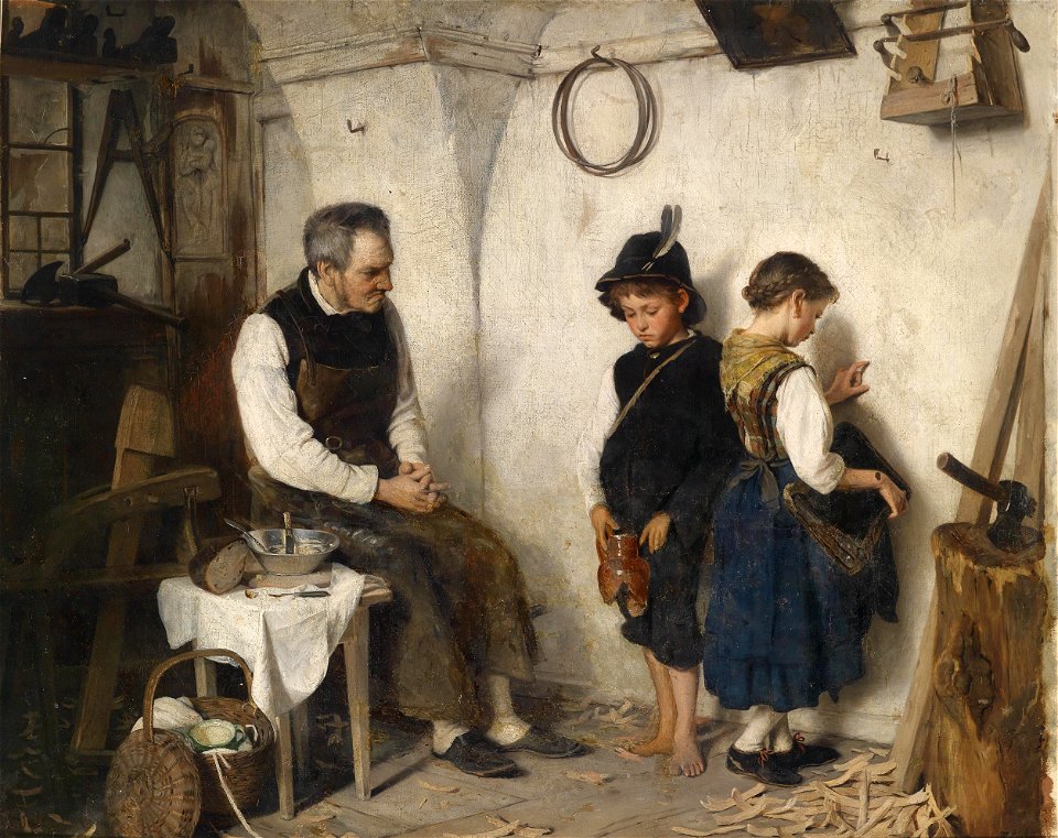 Gustav Igler Der zerbrochene Krug 1876