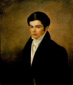 Gustaf Wilhelm Finnberg - The Silk Manufacturer Carl Edvin Lundgren - A I 624 - Finnish National Gallery