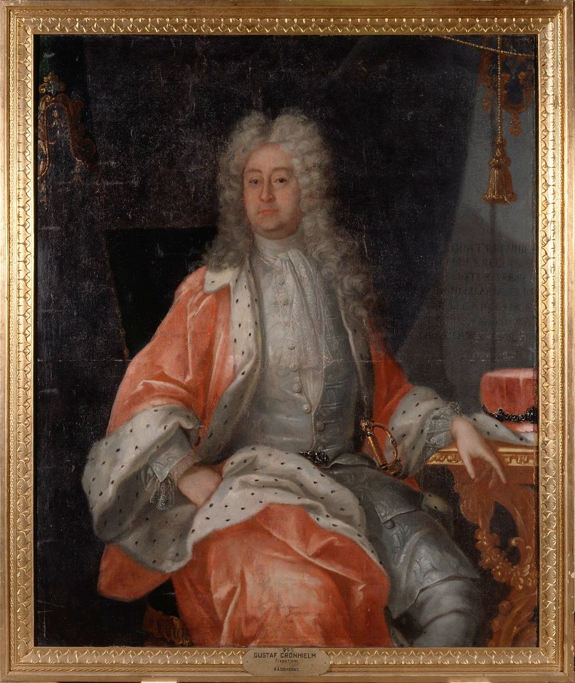 Gustav Cronhielm af Flosta, 1664-1737 (David von Krafft) - Nationalmuseum - 15669