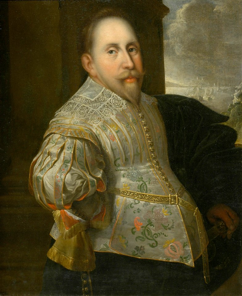 Gustav II Adolf, 1594-1632, kung av Sverige - Nationalmuseum - 38975