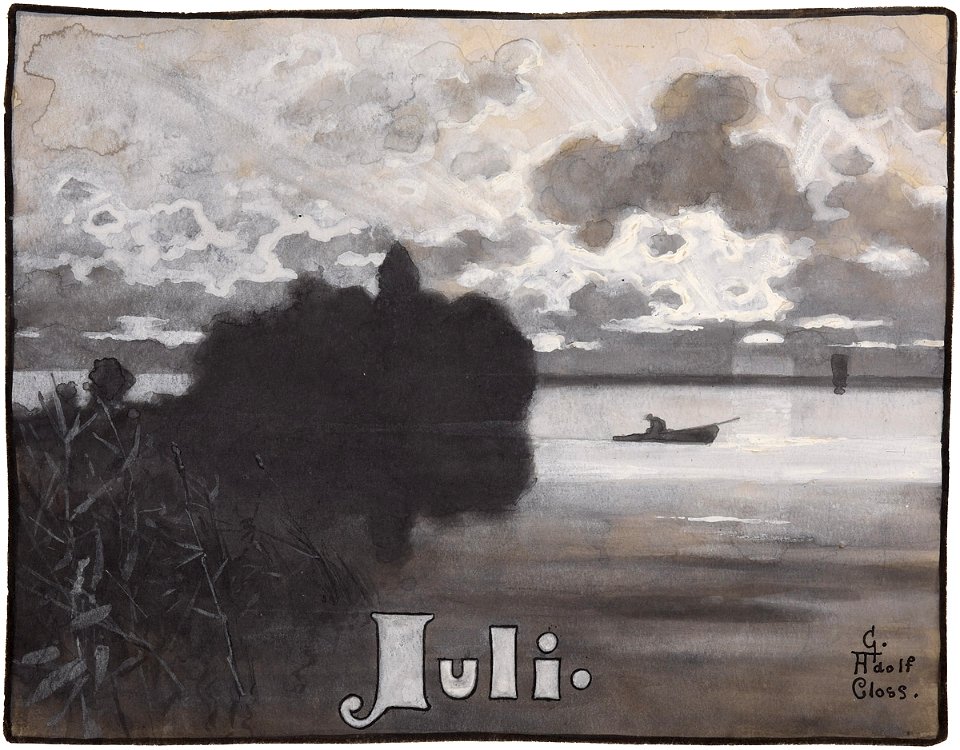 Gustav Adolf Closs Monat 07 Juli