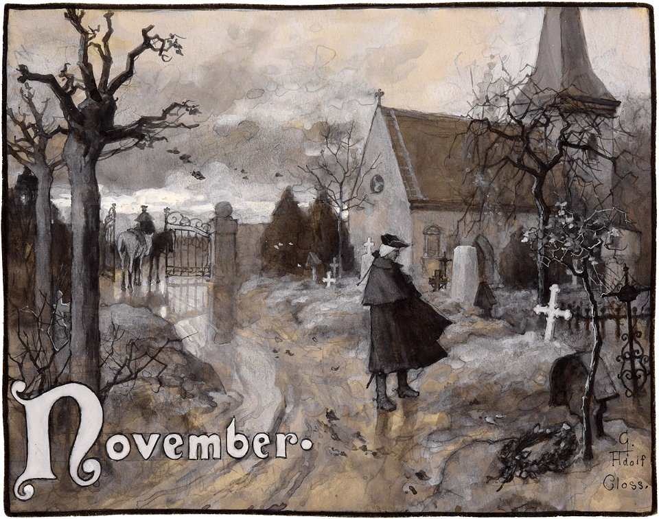 Gustav Adolf Closs Monat 11 November