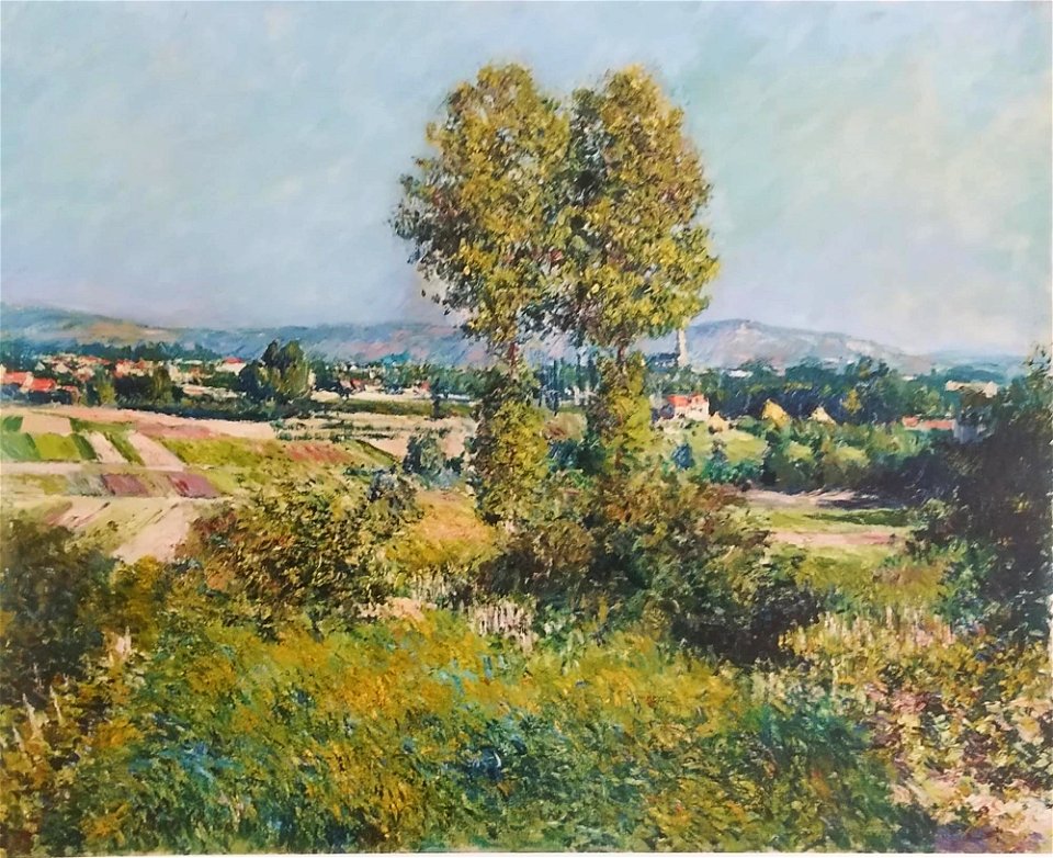 Gustave Caillebotte Paysage à Argenteuil (B 401)