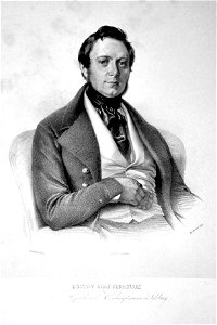 Gustav von Chorinsky Litho