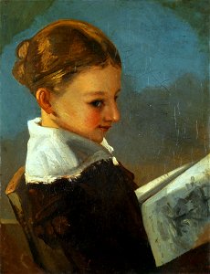 Gustave Courbet - Julieta Courbet a la edad de 10 años