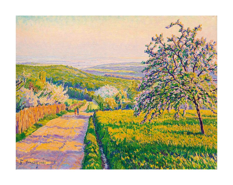 Gustave camille gaston cariot paysage 012249)