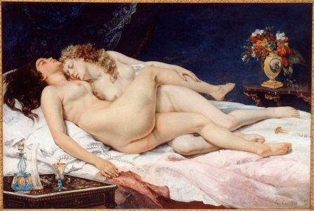 Gustave Courbet - Le Sommeil (1866), Paris, Petit Palais