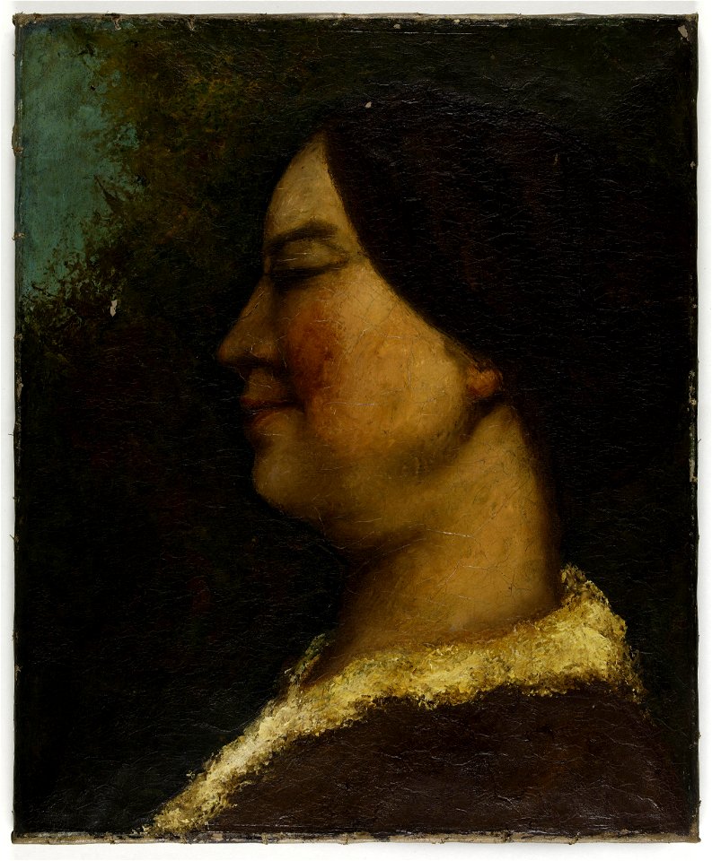 Gustave Courbet - Portrait de femme - PPP697 - Musée des Beaux-Arts de la ville de Paris