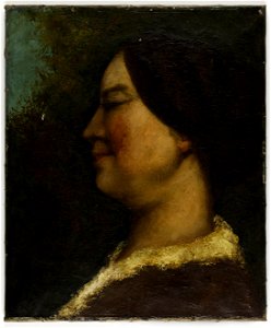 Gustave Courbet - Portrait de femme - PPP697 - Musée des Beaux-Arts de la ville de Paris