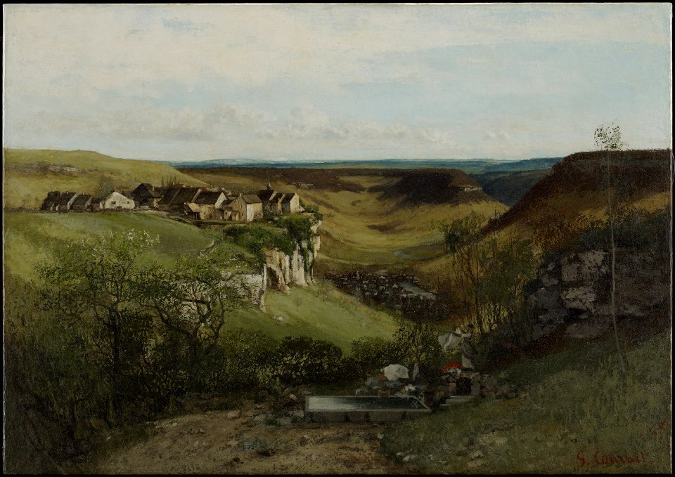 Gustave Courbet - Château d’Ornans - 72.66 - Minneapolis Institute of Arts