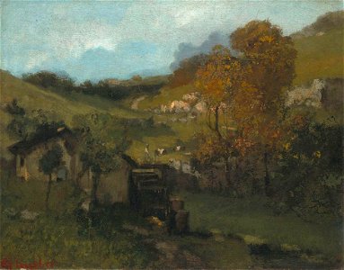 Gustave Courbet - Sommerlandschaft - 8403 - Bavarian State Painting Collections