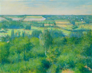 Gustave Caillebotte - Vallée de l’Yerres