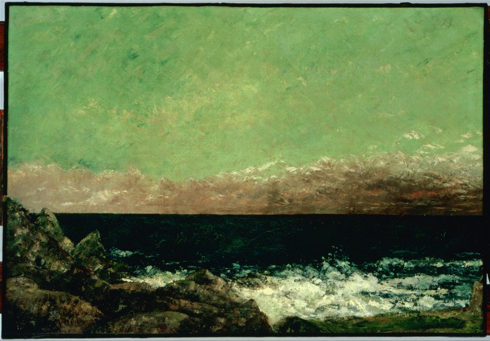 Gustave Courbet - The Mediterranean - Google Art Project