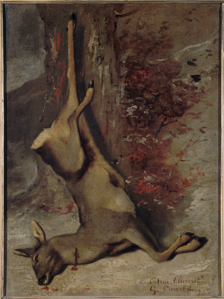 Gustave Courbet - Le chevreuil - PPP576 - Musée des Beaux-Arts de la ville de Paris
