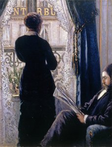 Gustave Caillebotte – Intérieur, femme à la fenêtre