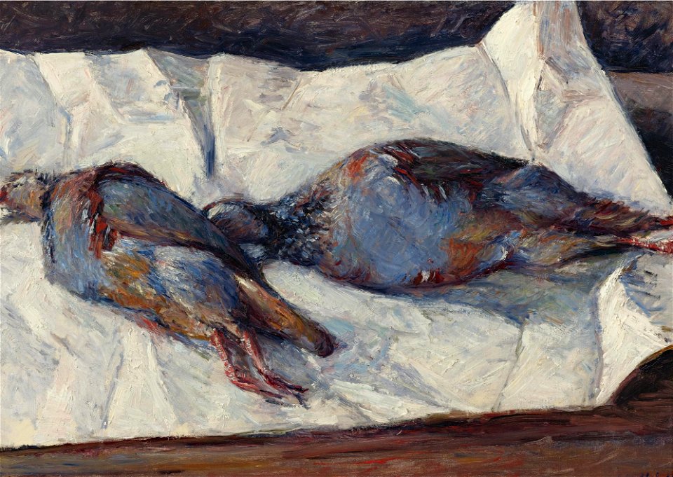Gustave Caillebotte - Deux Perdreaux