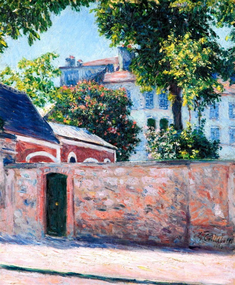 Gustave Caillebotte - Maisons à Argenteuil