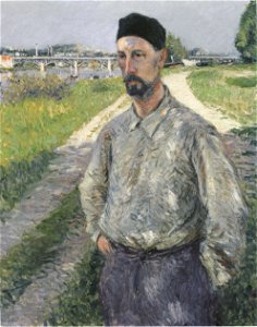 Gustave Caillebotte - Portrait d'Eugène Lamy. Free illustration for personal and commercial use.
