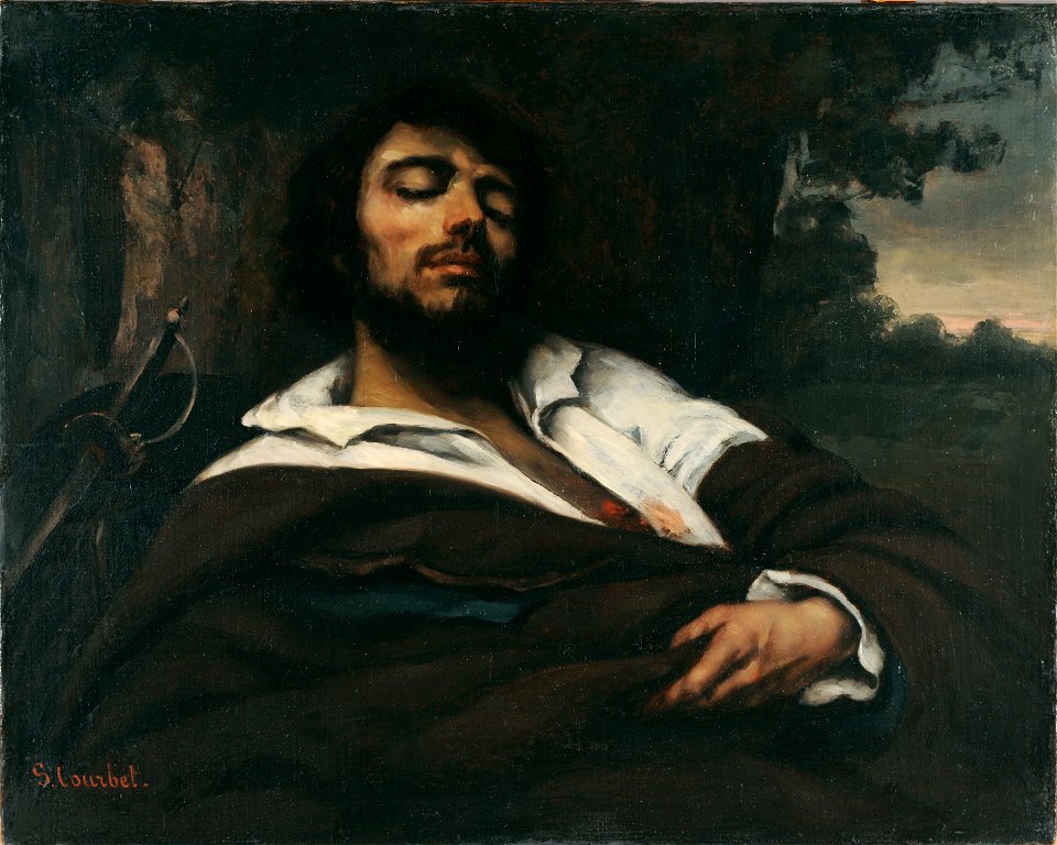Gustave Courbet - Der Verwundete - 2376 - Österreichische Galerie Belvedere