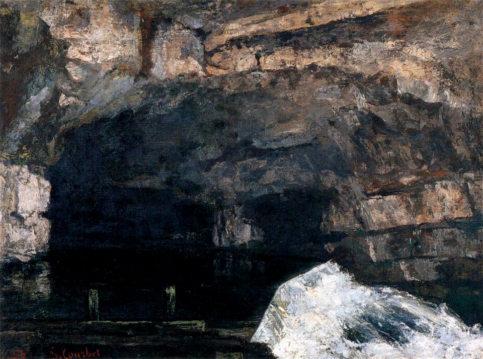 Gustave Courbet - The Source of the Loue - WGA05511