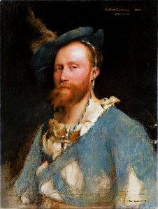 Gustave Courtois, by Pascal Adolphe Jean Dagnan-Bouveret