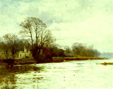 Gustave de Breanski - Thames - Sarjeant Gallery