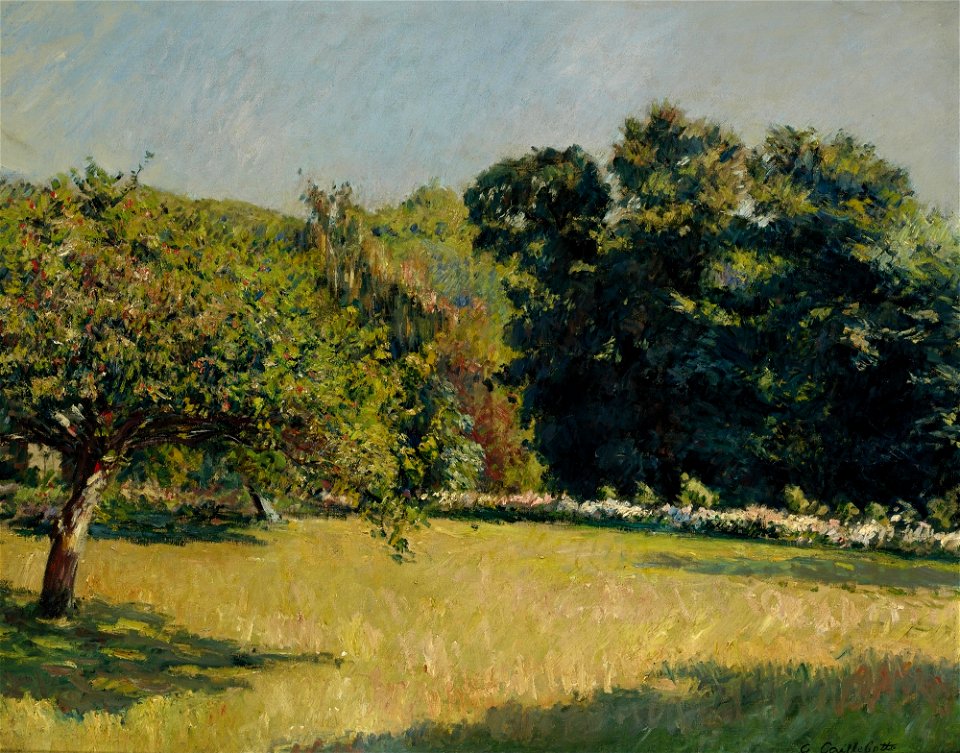 Gustave Caillebotte - Un jardin à Trouville