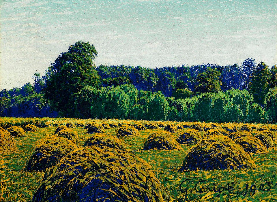 Gustave cariot meules de foin 105813)