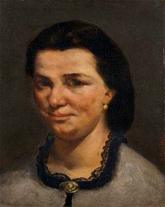 Gustave courbet portrait de femme055943). Free illustration for personal and commercial use.
