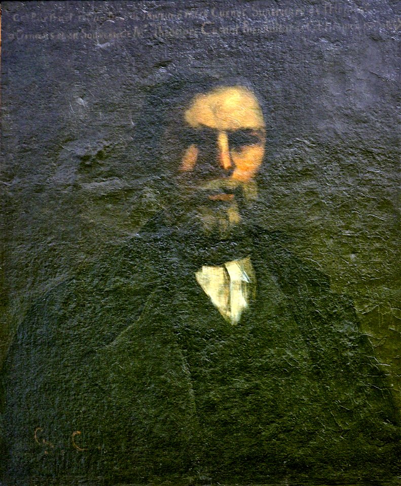 Gustave Courbet, portrait de Théodore Cuenot
