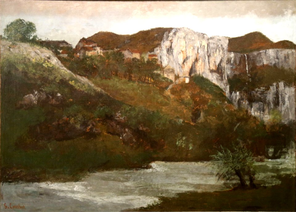 Gustave Courbet-rochers de Mouthier