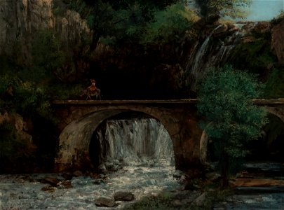 Gustave Courbet - The Great Bridge - 2001.55.1 - Yale University Art Gallery