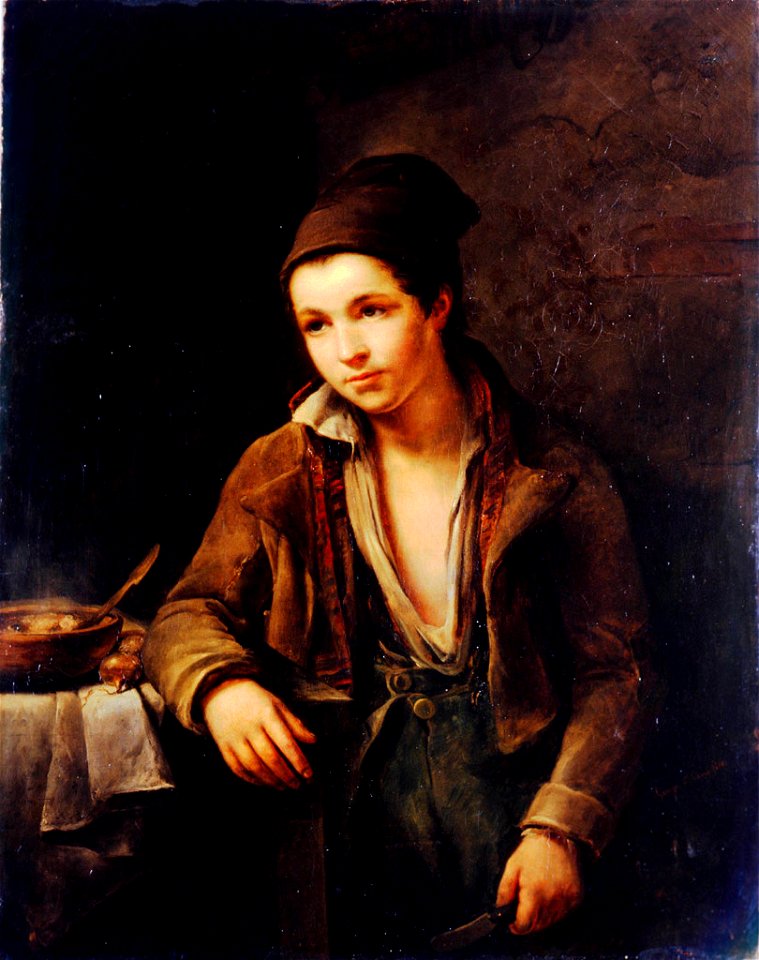 Gustave de Galard - Etude d'après un ramoneur