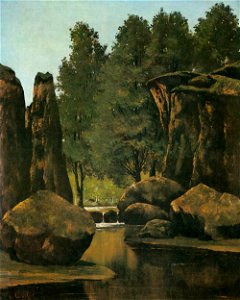 Gustave Courbet - Landscape - WGA05515
