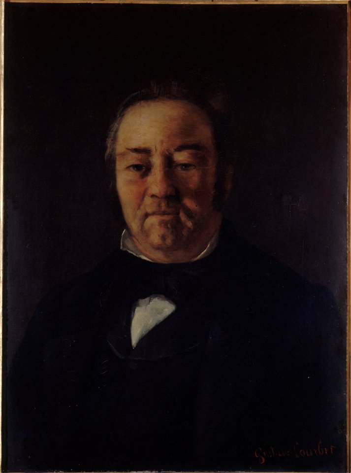Gustave Courbet - Portrait de Monsieur Corbinaud - PPP423 - Musée des Beaux-Arts de la ville de Paris