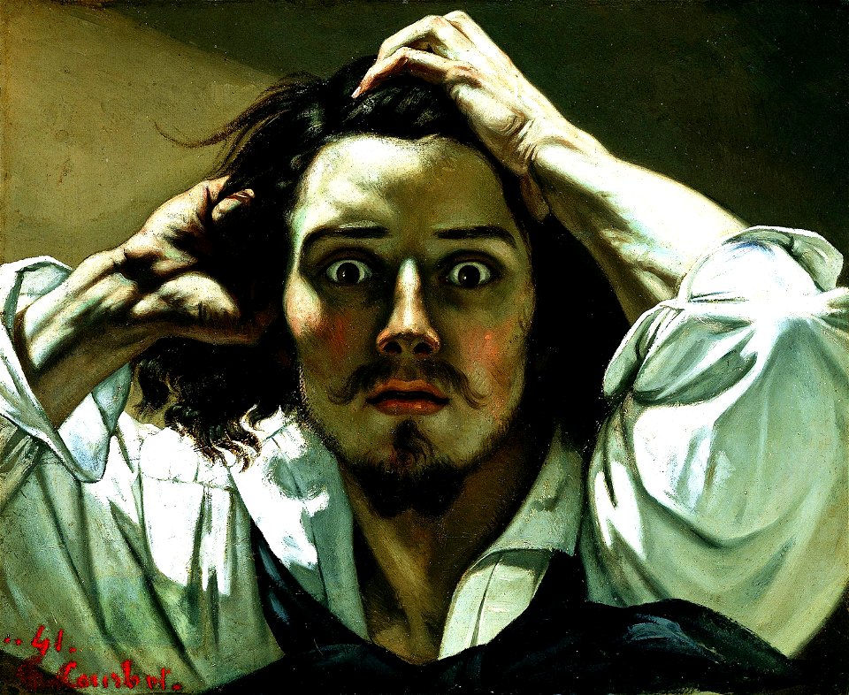 Gustave Courbet auto-retrato
