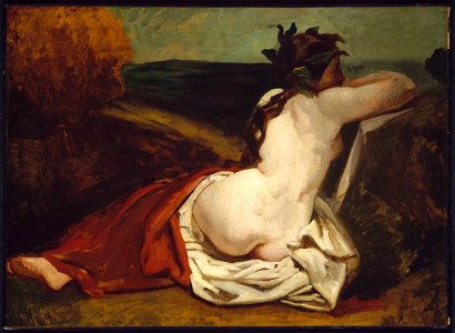 Gustave Courbet - Reclining Nude - 57.702 - Museum of Fine Arts