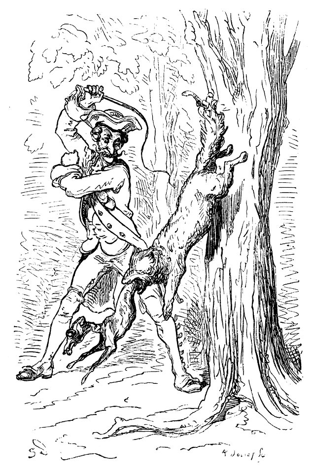 Gustave Doré - Baron von Münchhausen - 013